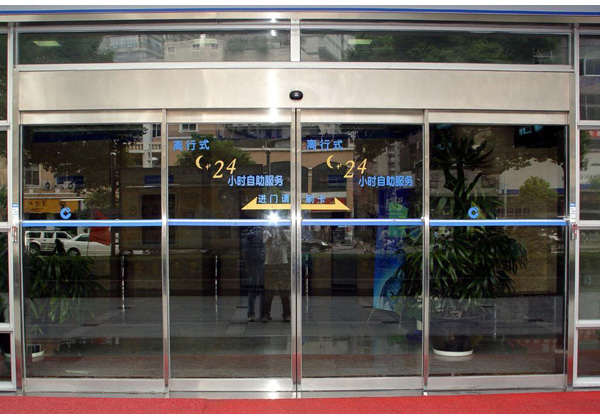 玻璃感应门及自动门